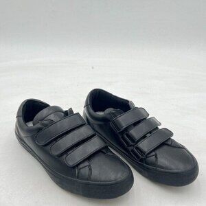 Sneakers Running Black Oxford Dress Shoes for Women Black Daily Uniform Shoes